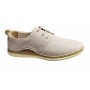 Pantofi barbati piele naturala crem, casual - model Colin 547C